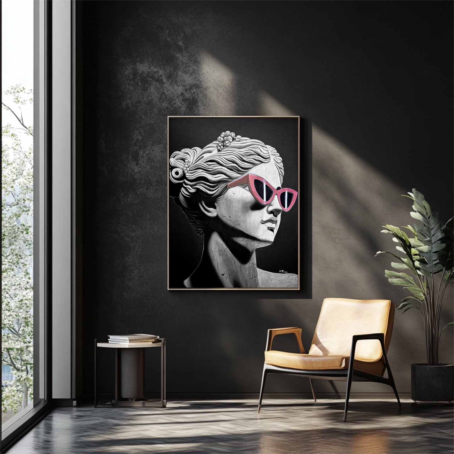 Contemporary Stoic Woman Study