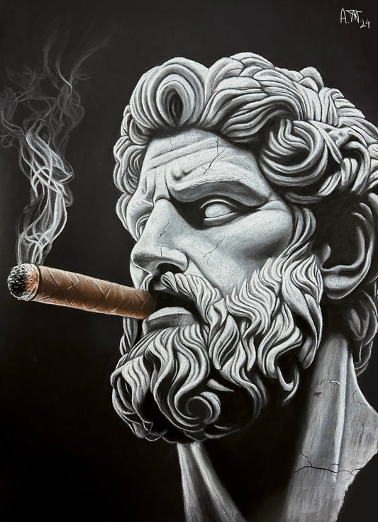 Stoic Contemporary Figurative Study