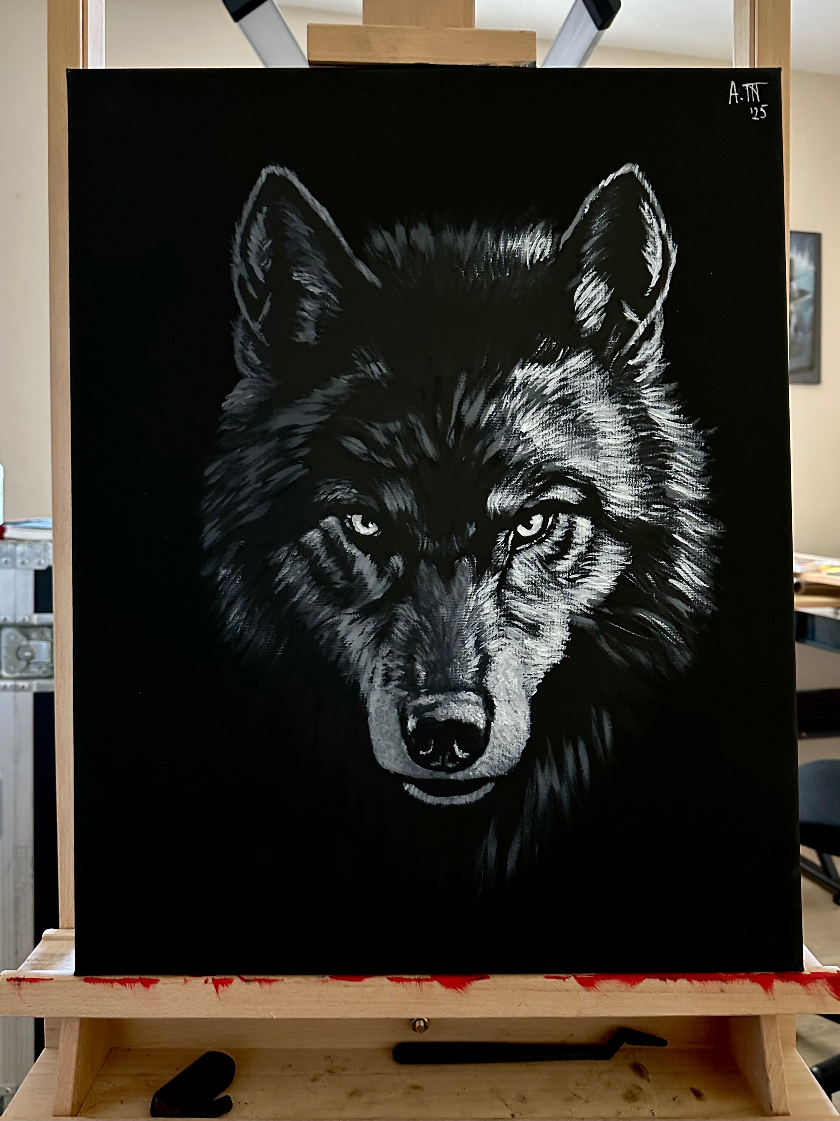 Monochrome: Wolf – COA ART