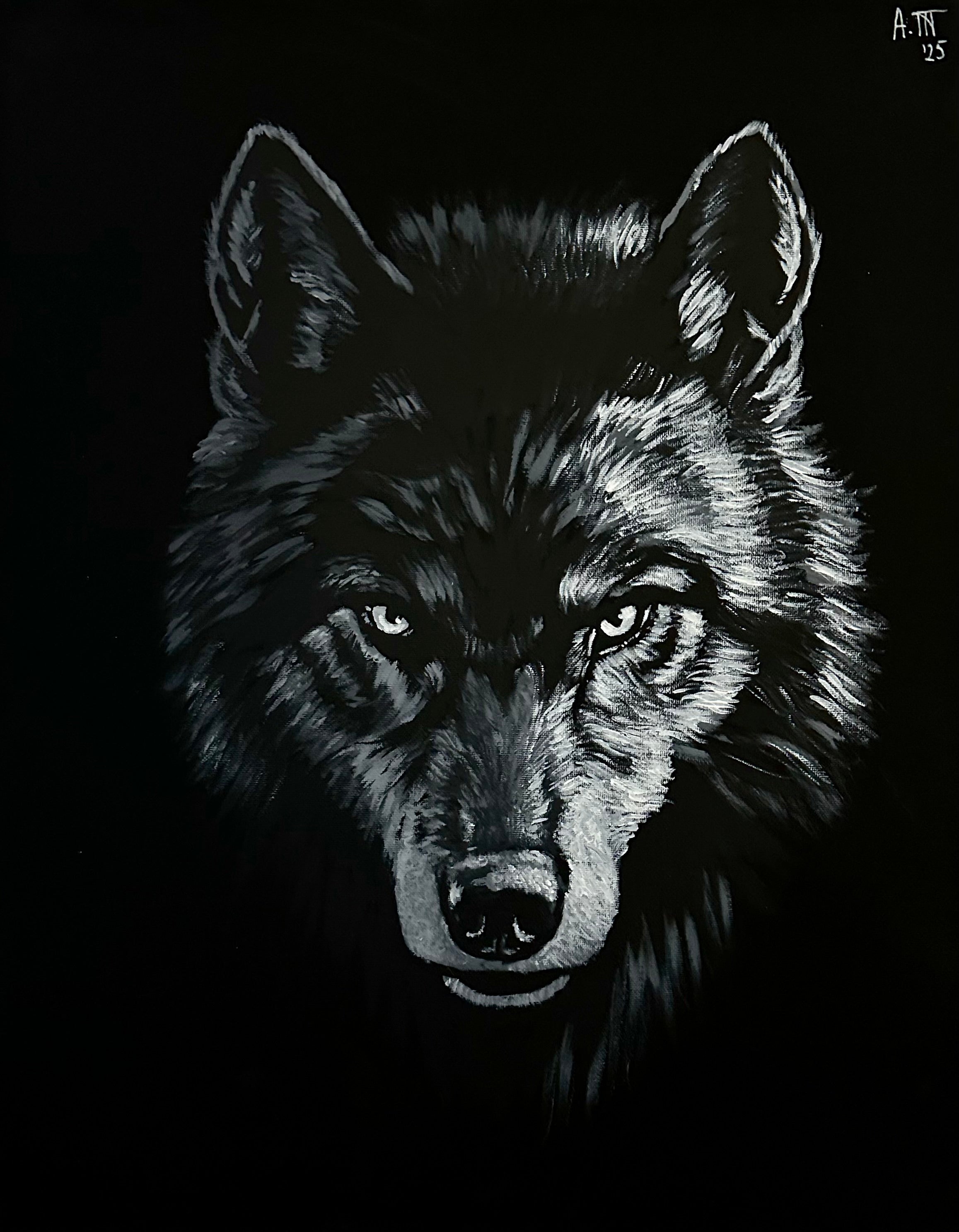 Monochrome: Wolf – COA ART
