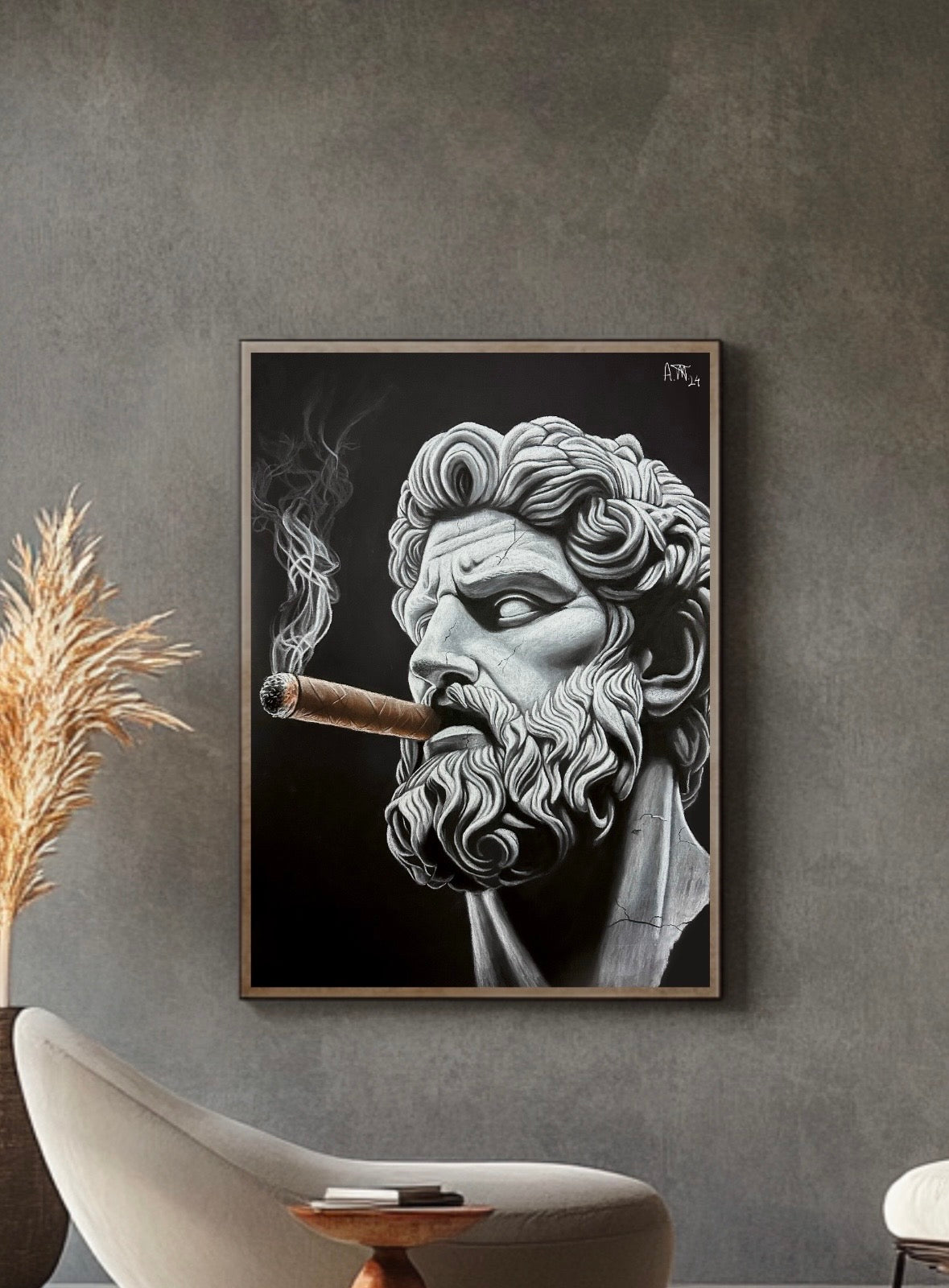 Stoic Contemporary Figurative Study