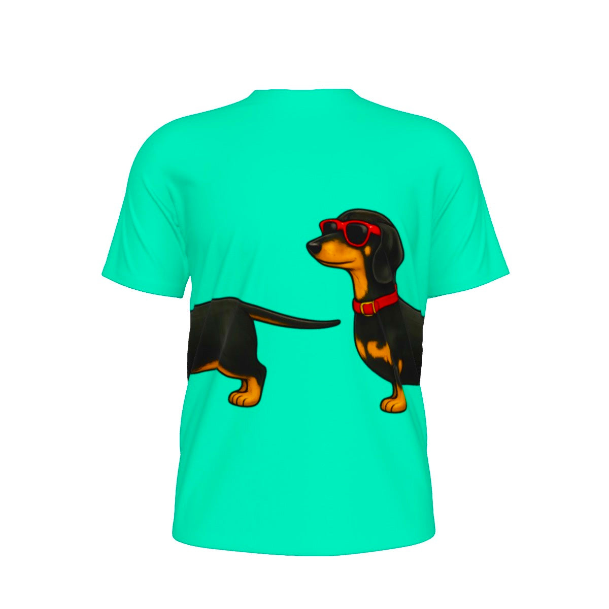Cool Dachshund All-Over Print  T-Shirt  |230GSM Cotton