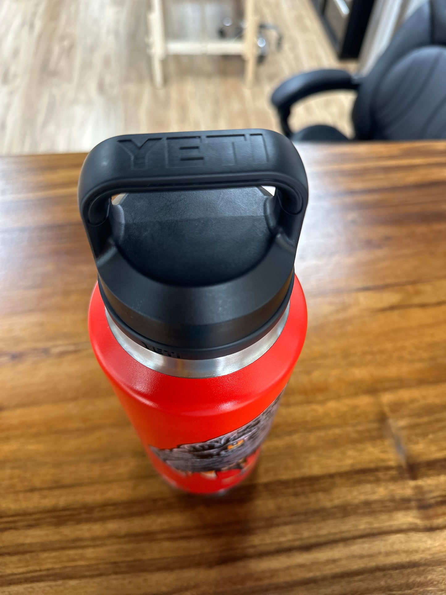 Panther -– Hand-Painted Functional Art Yeti Bottle